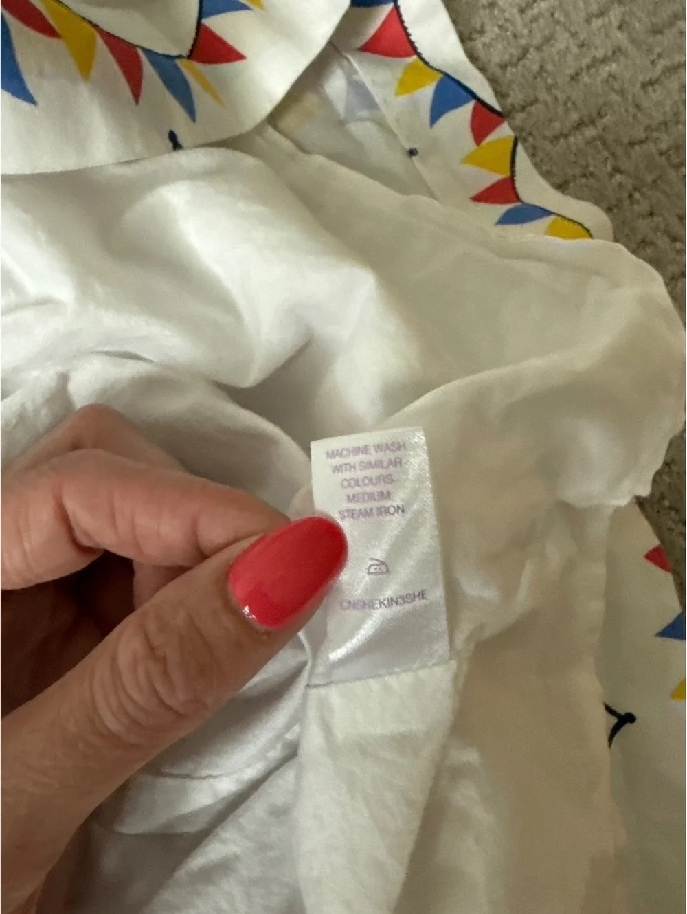Rachel Riley girls size 8 cotton dress